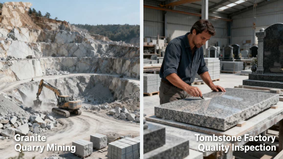 Minangka nisan granit sing luwih apik utawa nisan marmer?