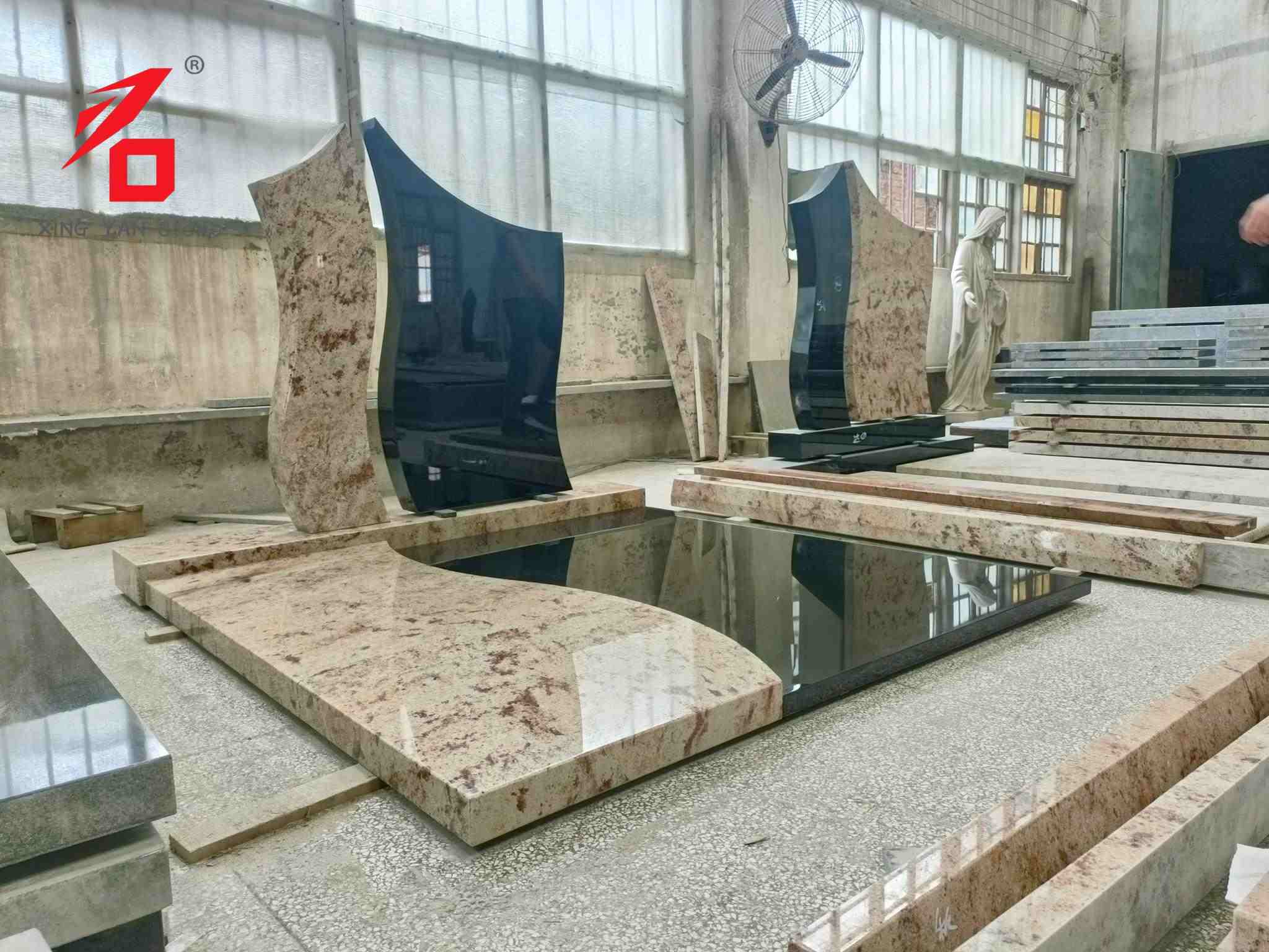 Tombststone skulptural arus australian