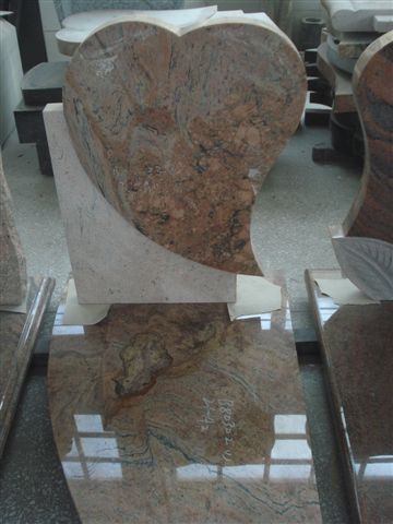 China xINGyan jantung seni Art Warna Blocked Tombstone