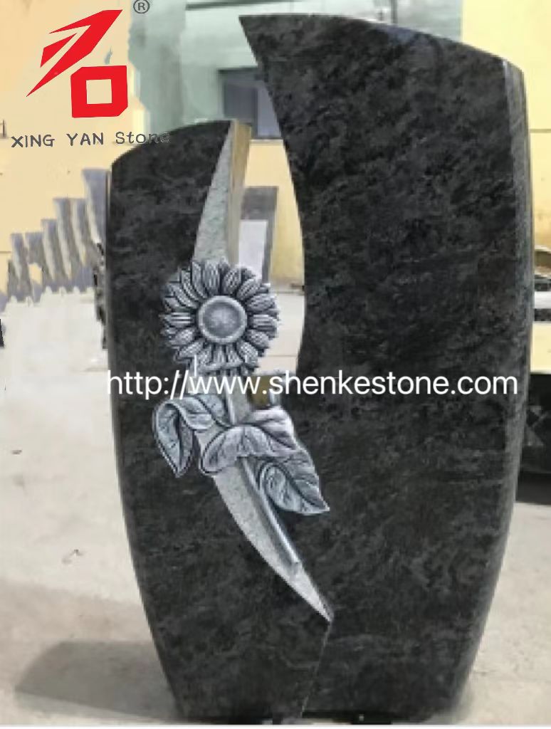Gravestone kembang srengenge Jerman Gaya