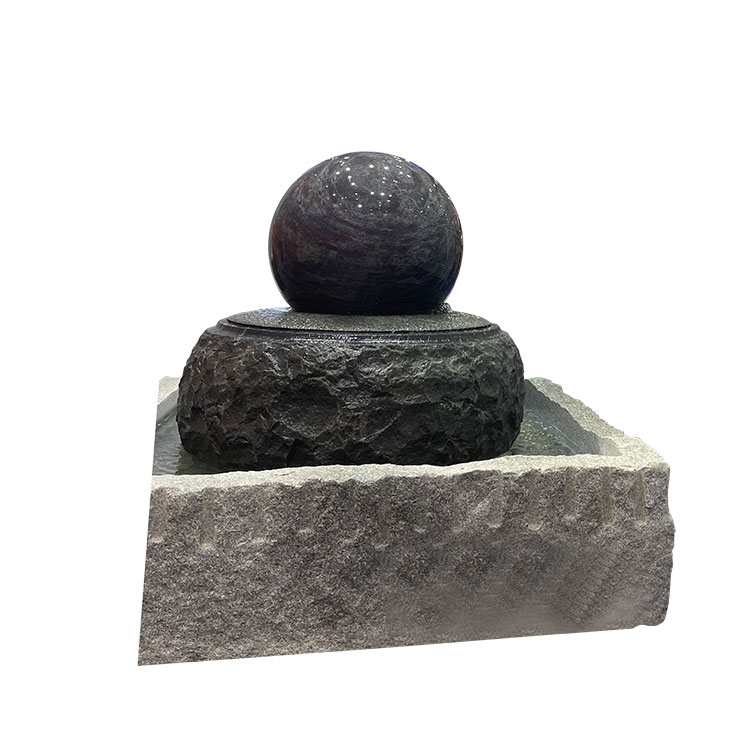 Granit Floating Stone Sphere Water Fountains