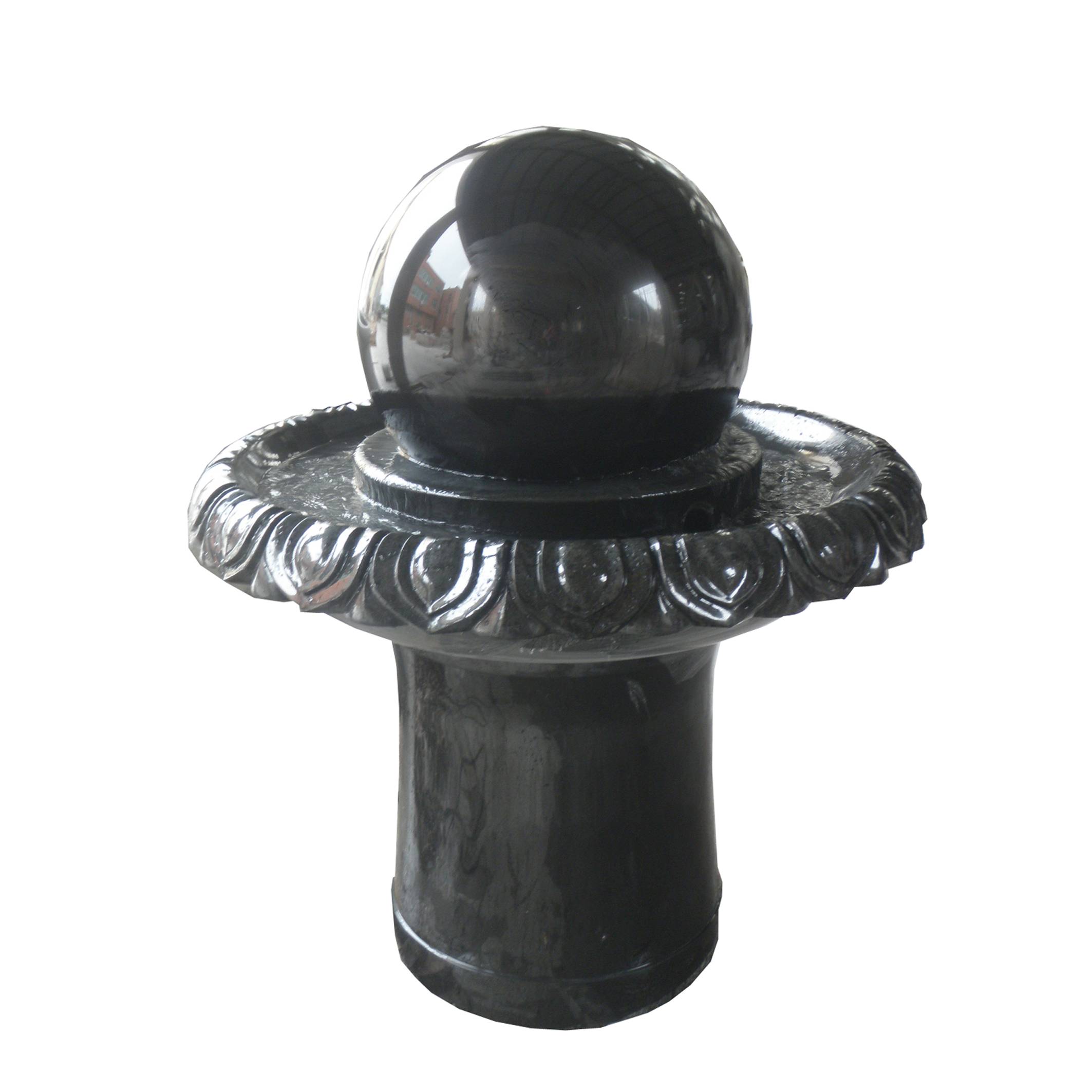 Granite Garden Ornamen Rolling Ball etuking