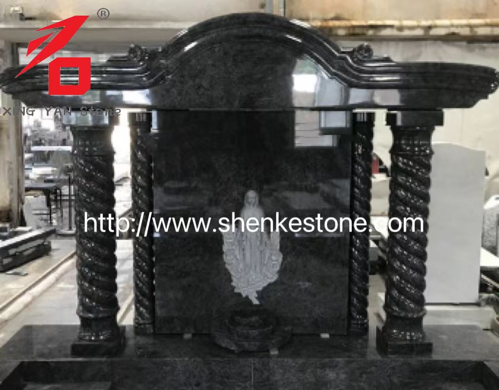 Irlandia Malam Desain Bahama Blue Granite Malum