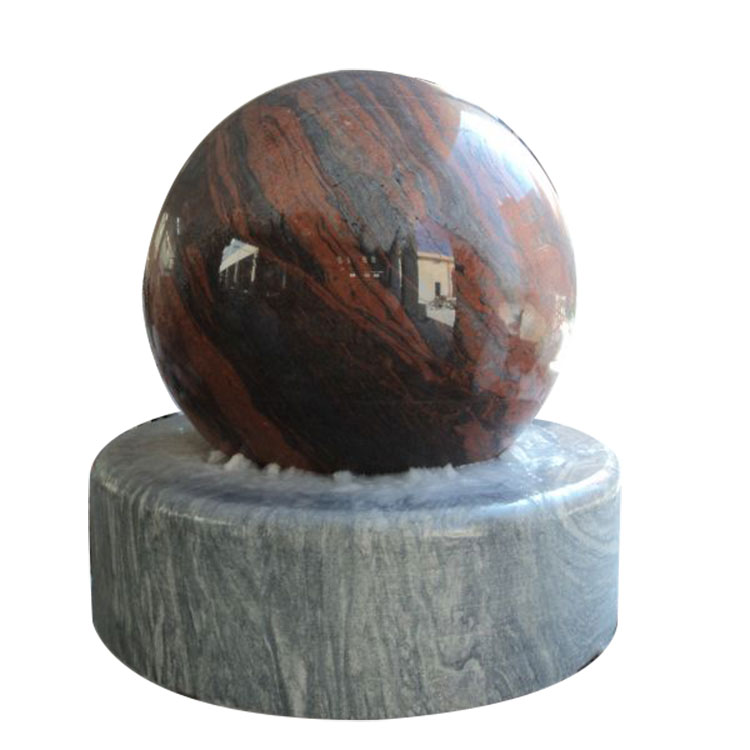 Granite Ball Fountain paling gedhe