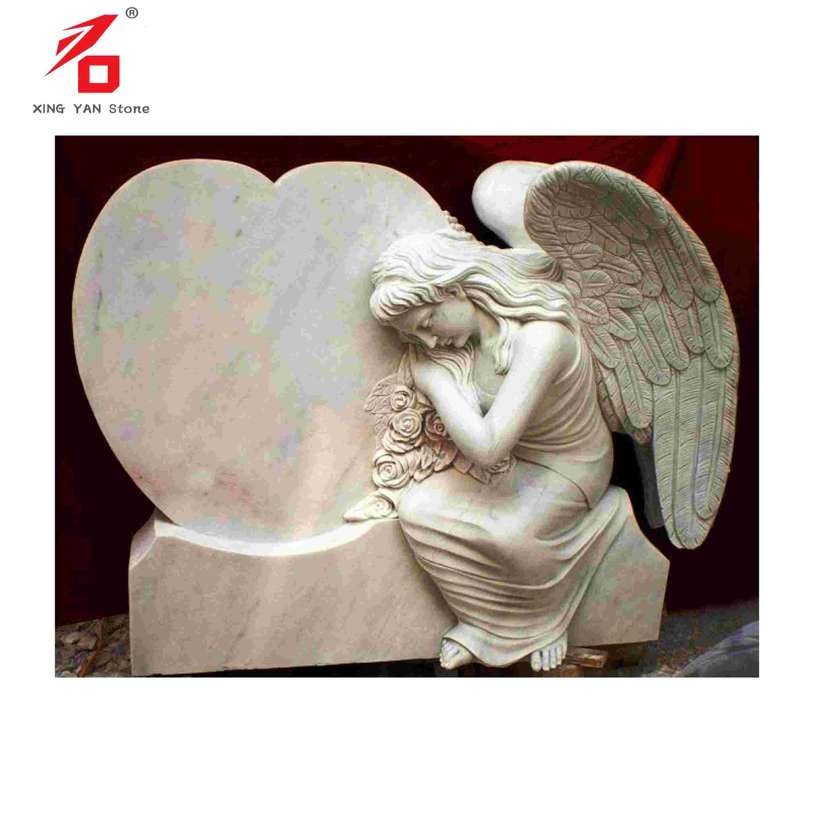 The Sorrowful lan Sleeping Angel Tombstone