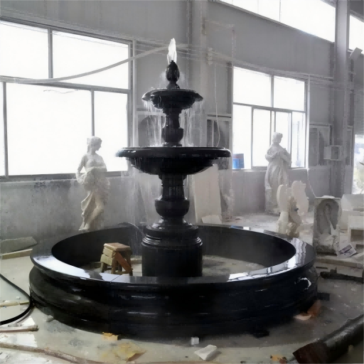Xingyan Custom-Lapisan Garden Stone Double-Laplet Garden Lanskap Aliran banyu Ornamen